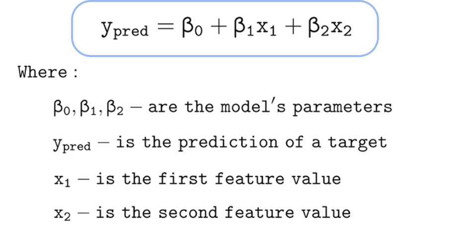 two feature equation