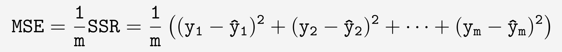 MSEformula