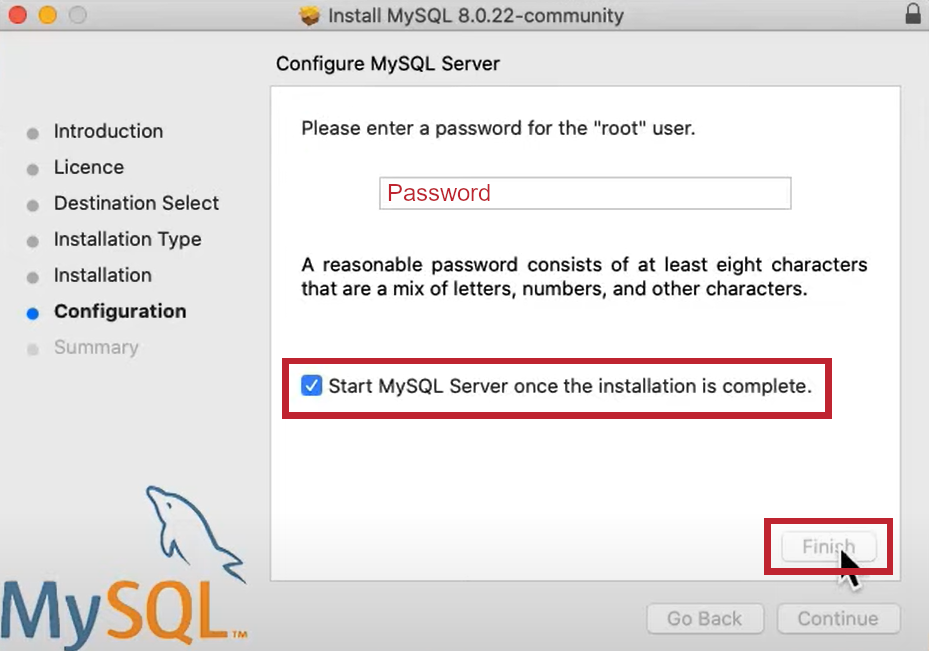 Installation MySQL for macOS